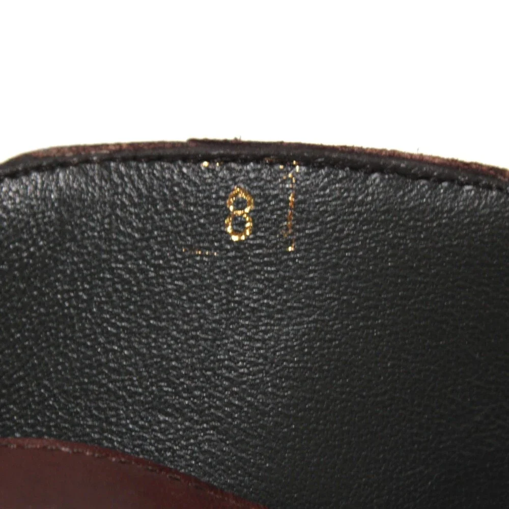 Pastori NWB Single Monk Strap Dress Shoes Size 8 US in Whiskey Brown Leather